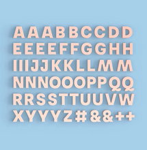 Lade das Bild in den Galerie-Viewer, Wordbits Buchstaben | rosa
