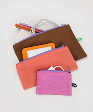 Lade das Bild in den Galerie-Viewer, Taschen Baggu Flat Pouch Set | diverse Farben
