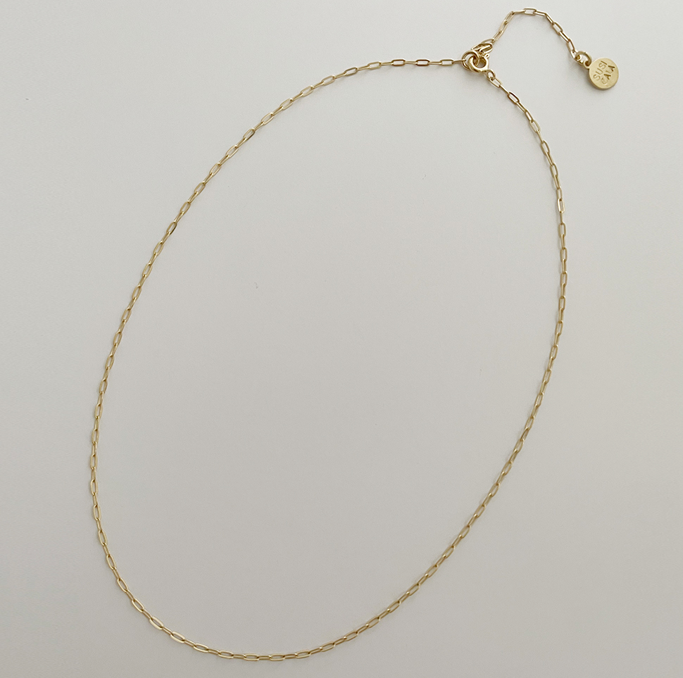 Kette Pi Short Necklace | Gold Plated Sterling Silver