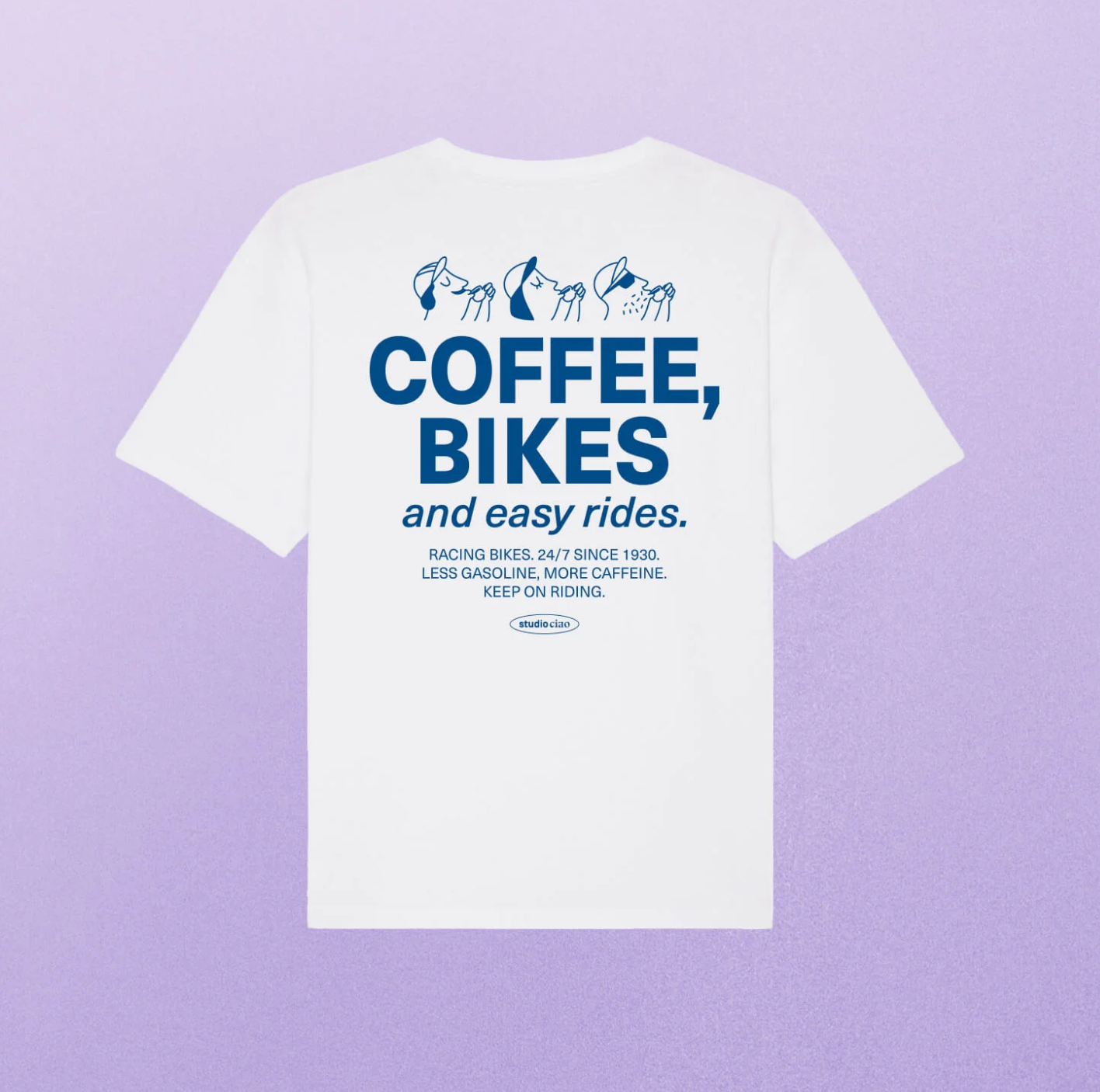 Shirt I Coffee, Bikes and easy rides