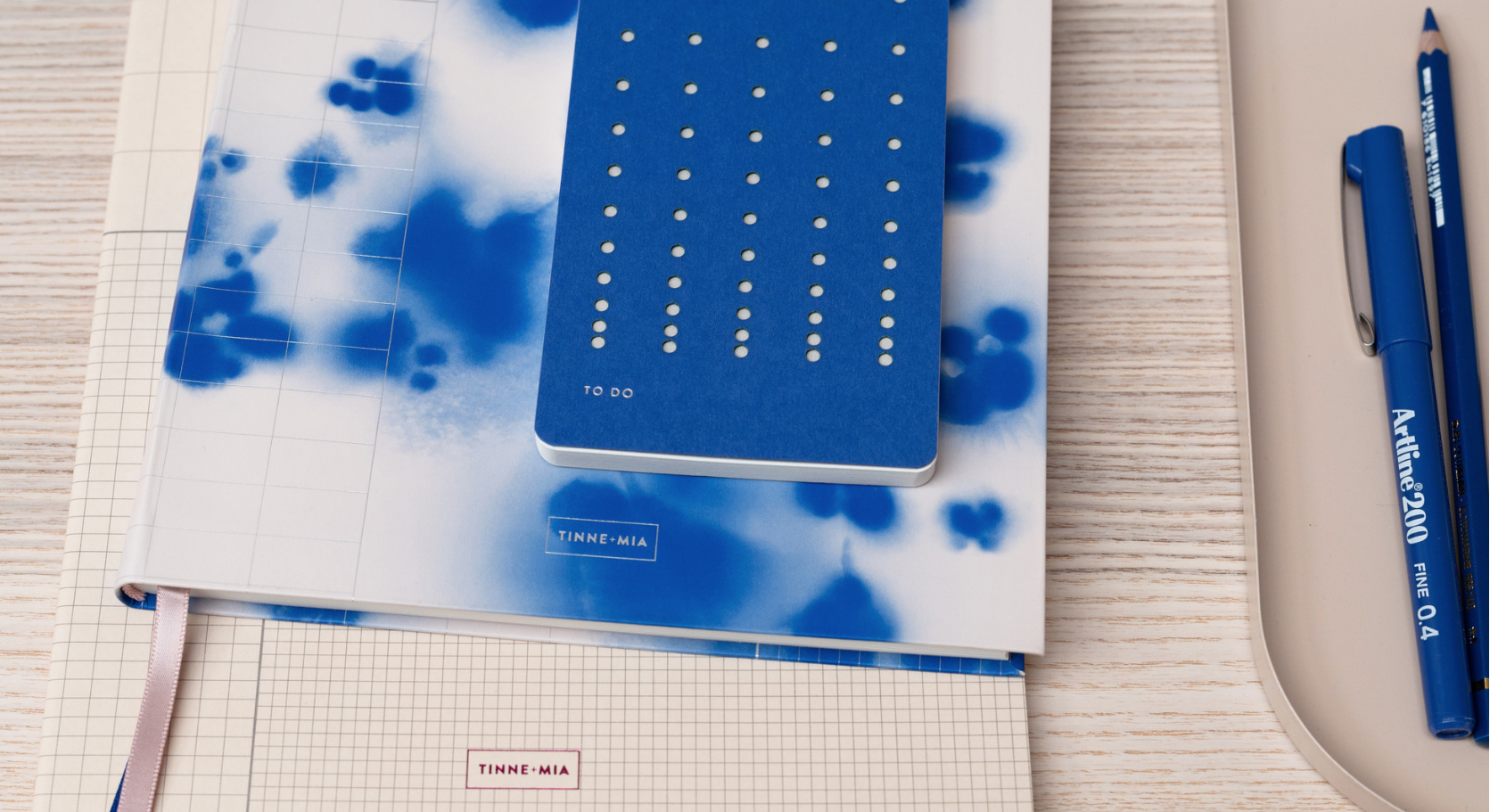 Notizbuch A5 | Blaue Blüte