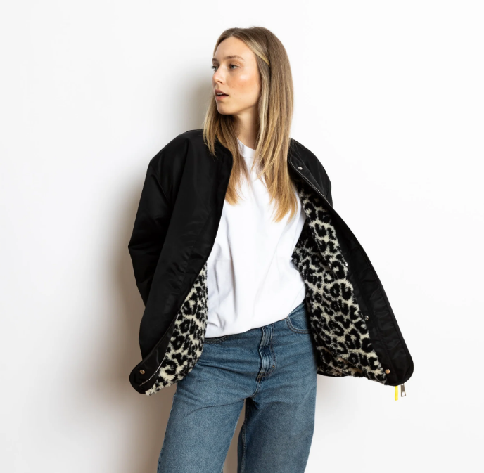 Reversible Bomber Jacke