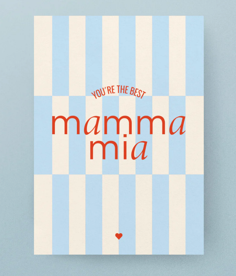 Postkarte | mamma mia