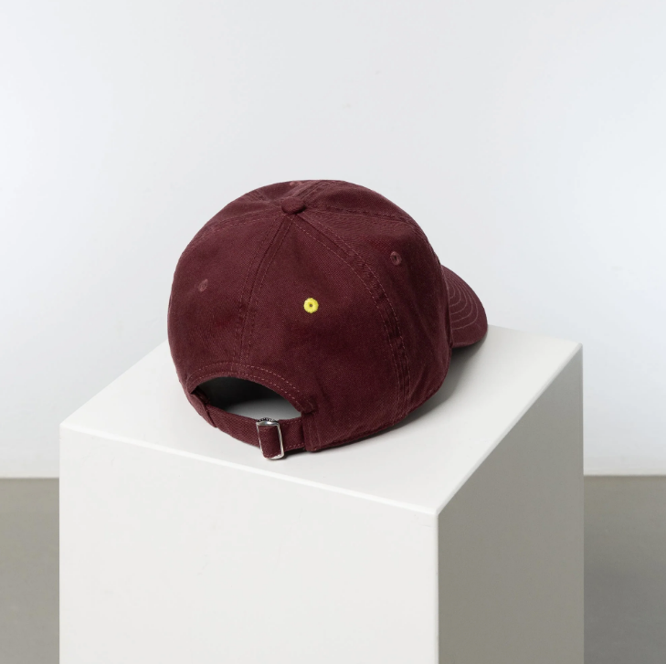 Cap solid | wine red/soft pink