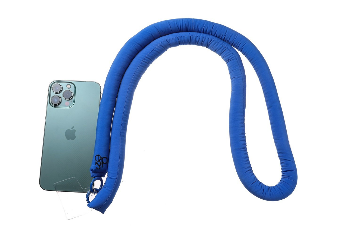 Puffer Handykette | blue