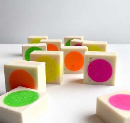 Seife Neon Circle | Orange Kräuterwiese