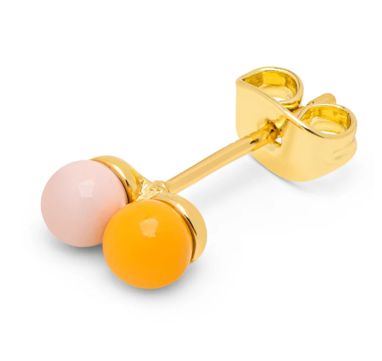Ohrring | Double Color Ball