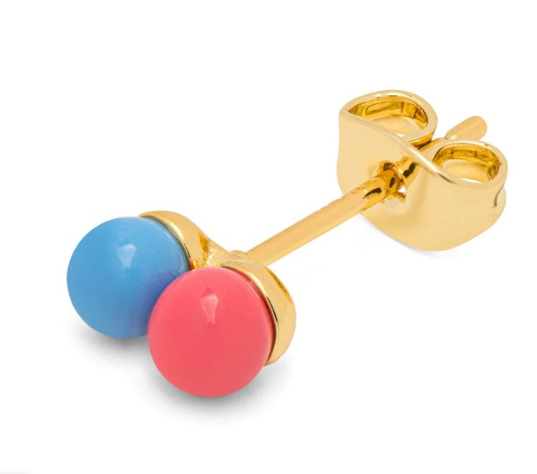 Ohrring | Double Color Ball