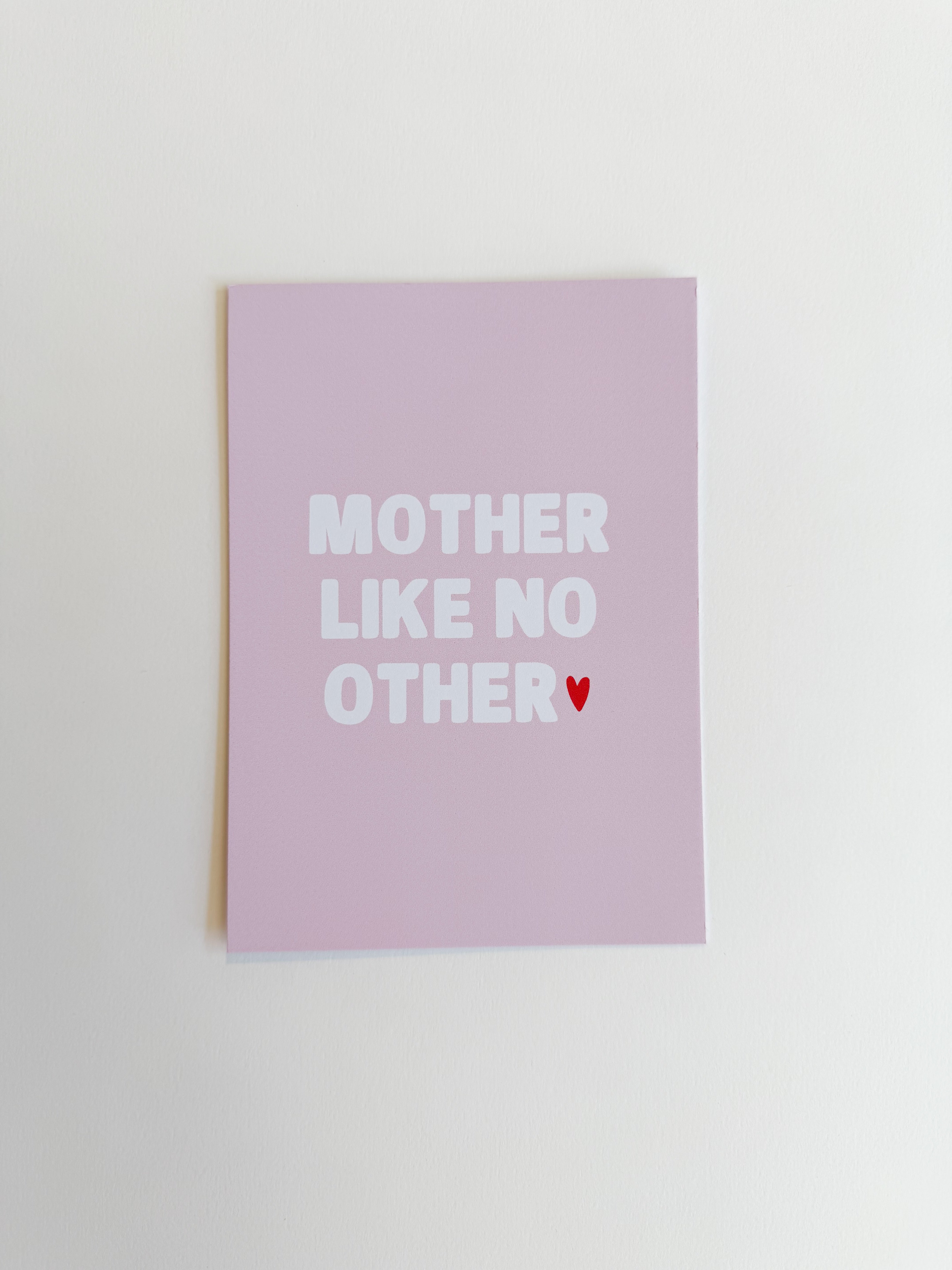Postkarte Mother Like no other 2
