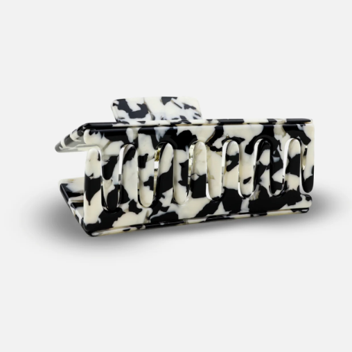 Haarspange Crush | Black Marble