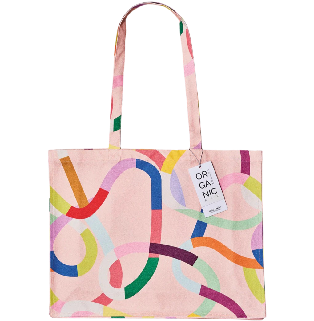 Stofftasche | Colorful waves