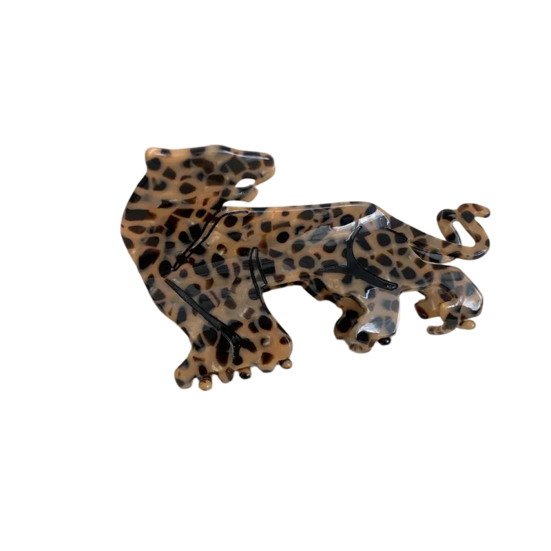 Haarspange Leopard