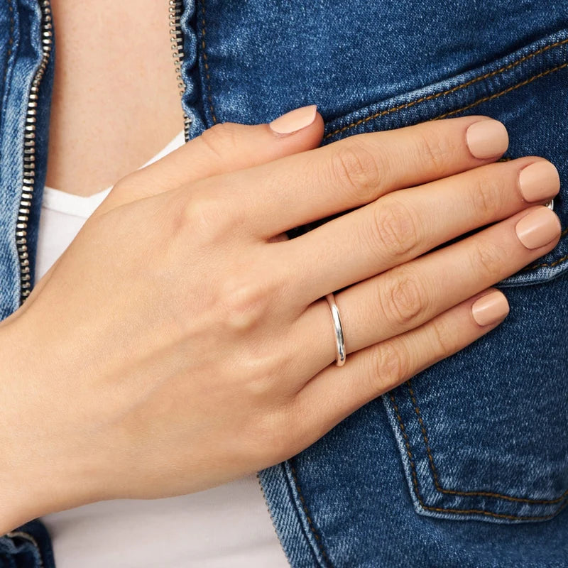 Color Ring Shiny | silber