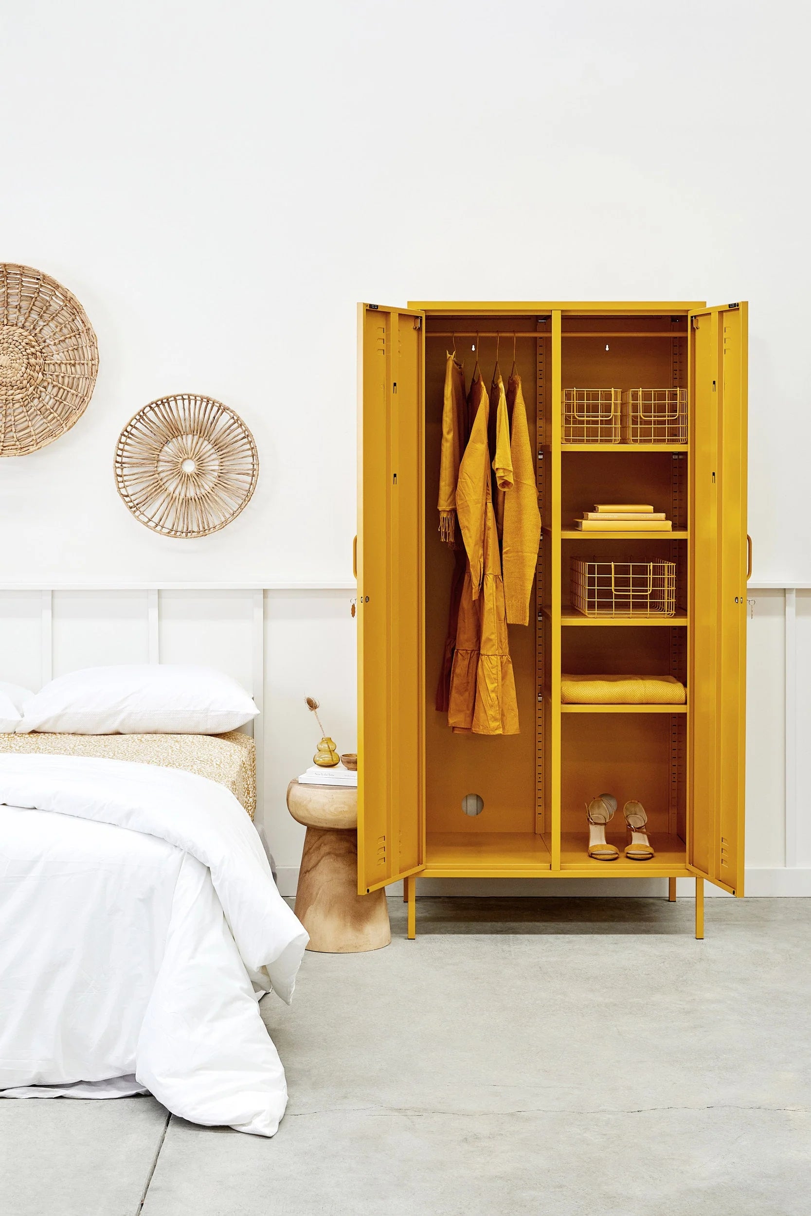 Metallspind | THE TWINNY | mustard