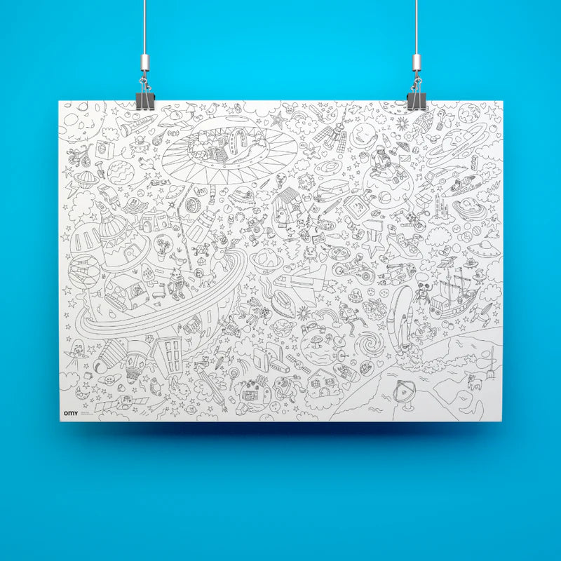 Ausmalposter | Cosmos