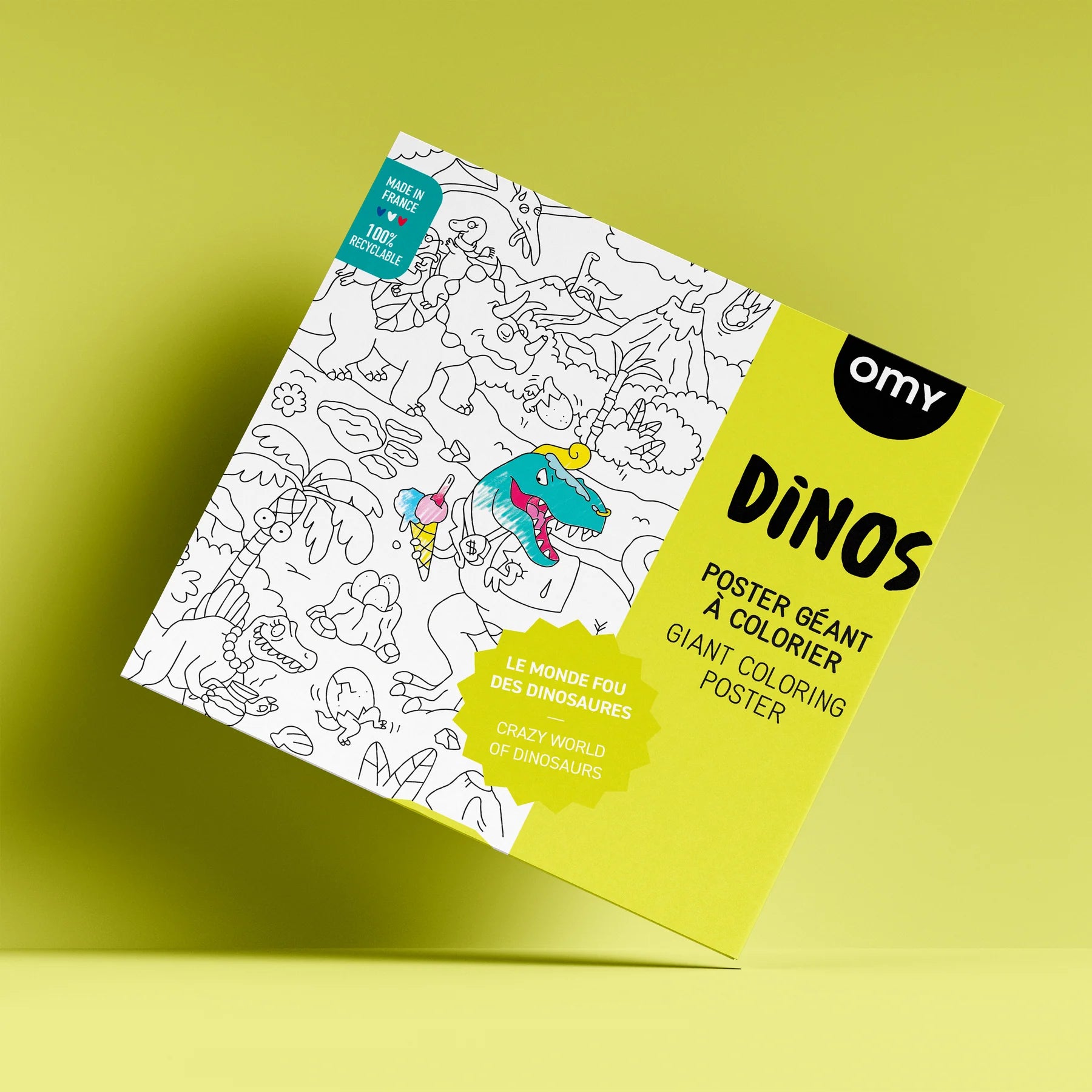 Ausmalposter | Dinos