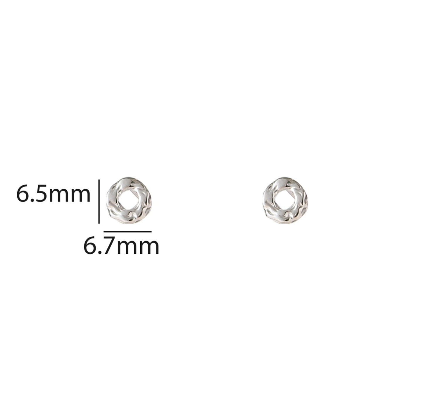 Ohrstecker | Organic Round