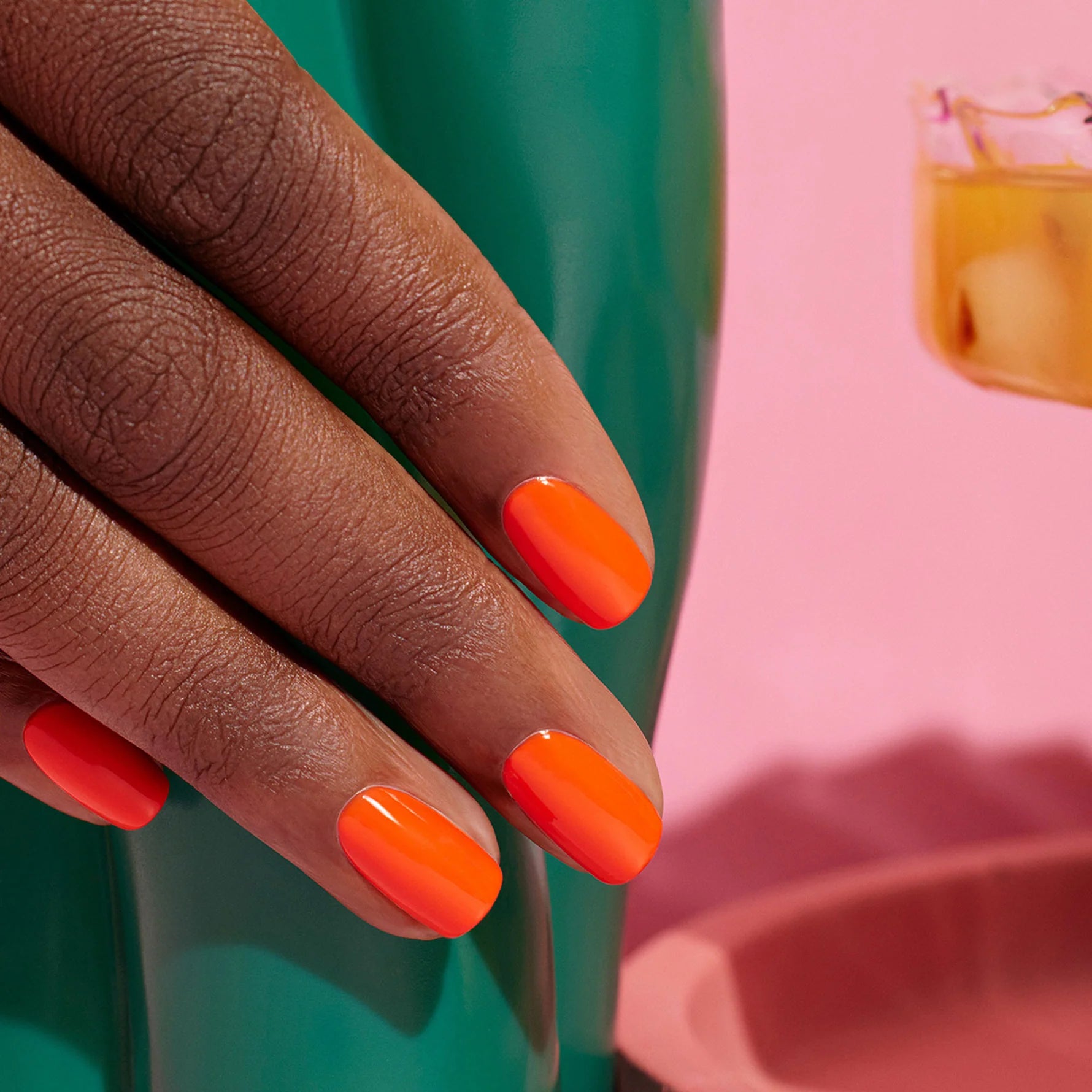 Nagellack Green | Sunset