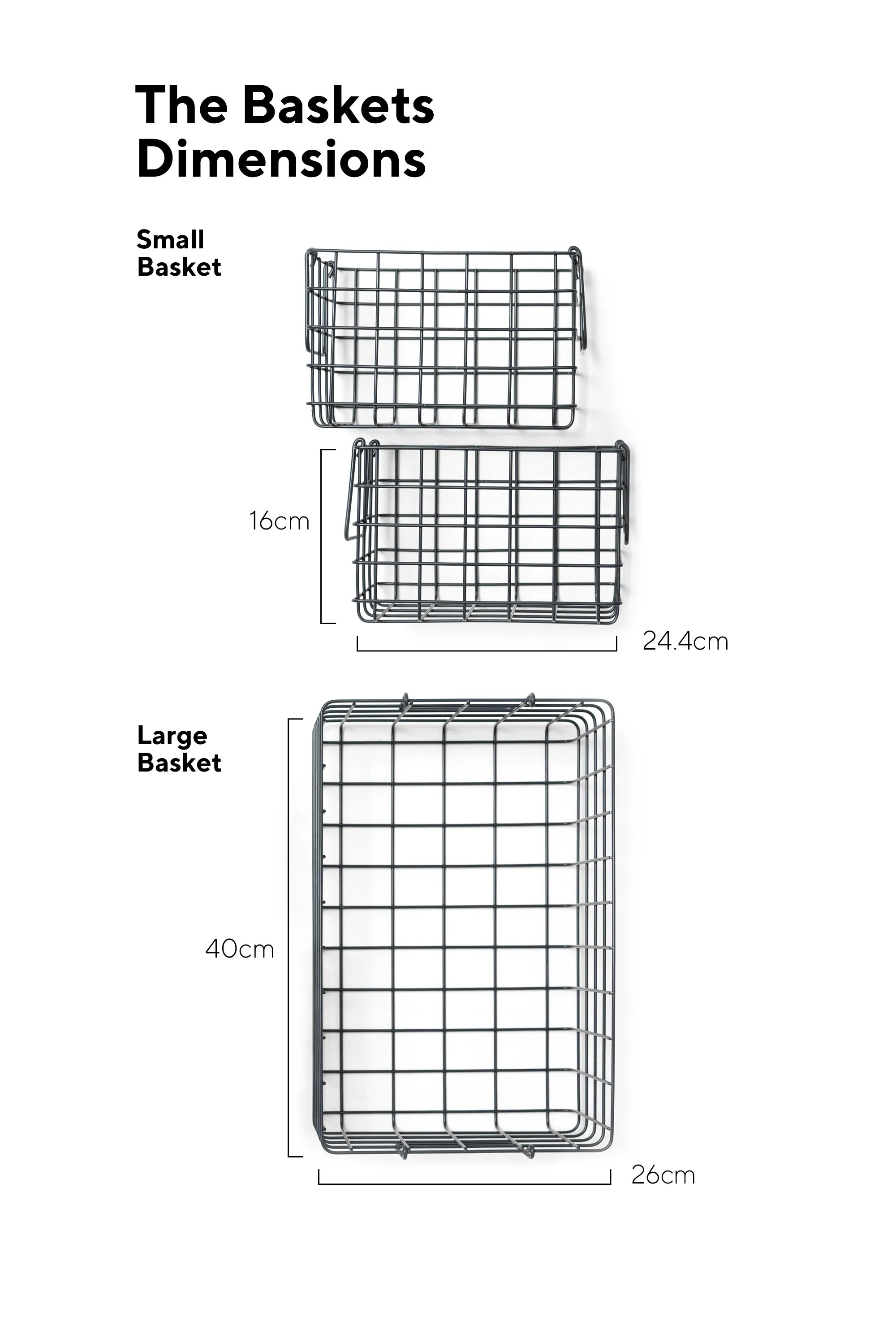 Körbe Baskets | 3er Set