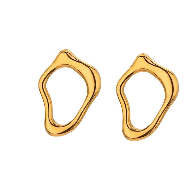 Ohrringe Olalas in Gold von Vido Jewerly bei Frau Rabe im Concept Store  Tübingen Die Halle