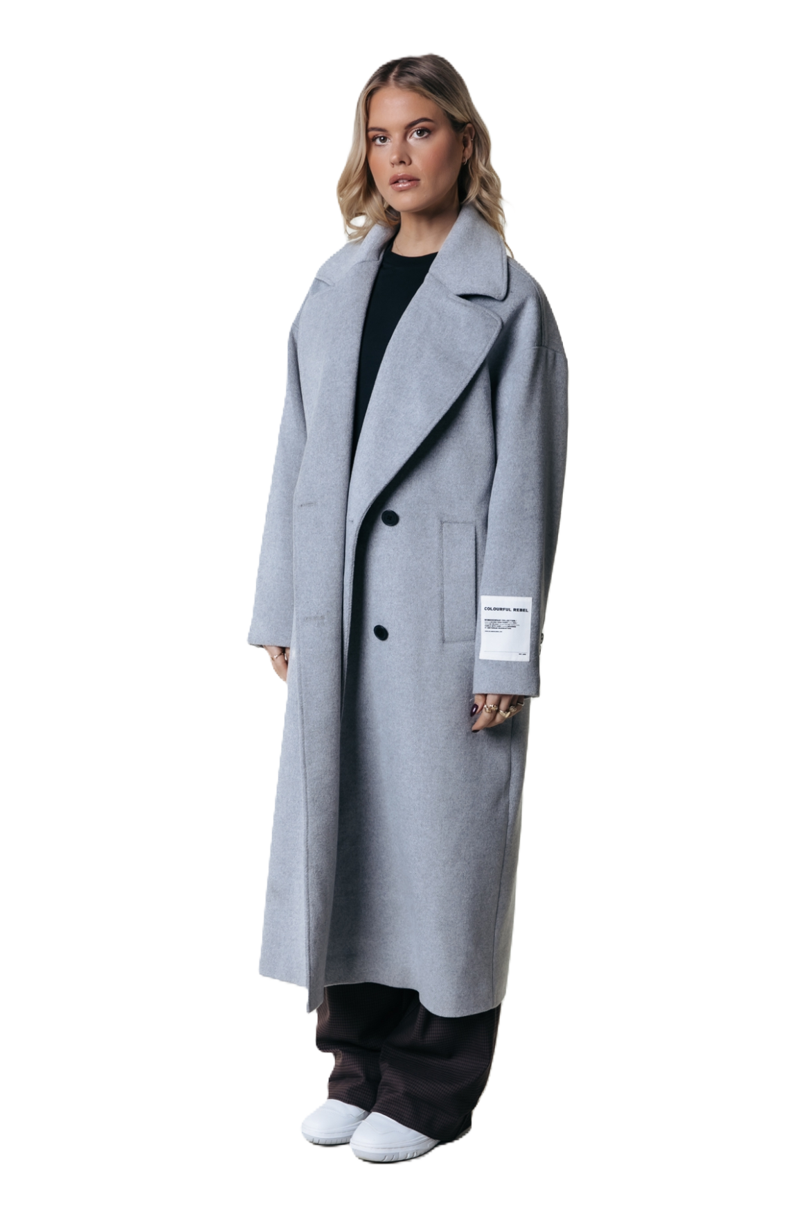 Mantel | Zania Double Breasted Wool Long Coat