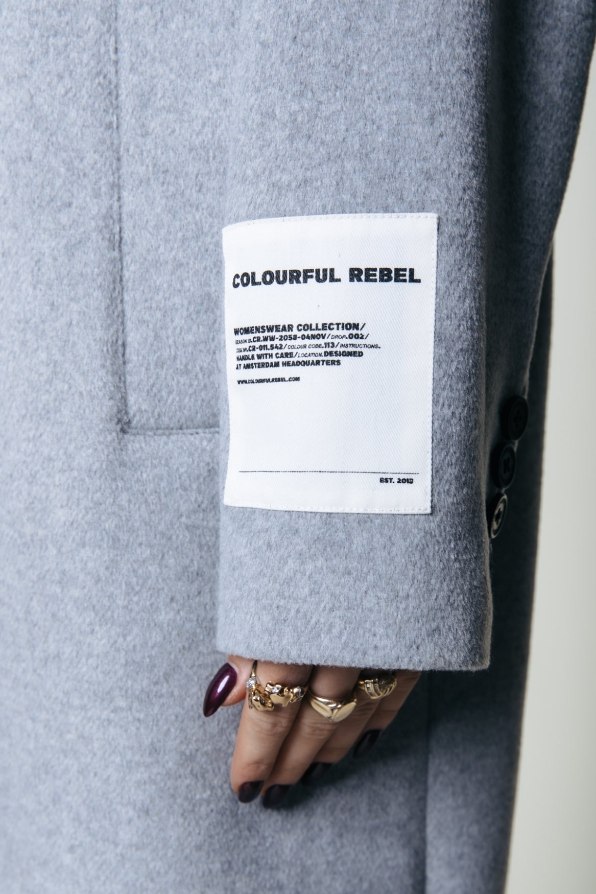 Mantel | Zania Double Breasted Wool Long Coat