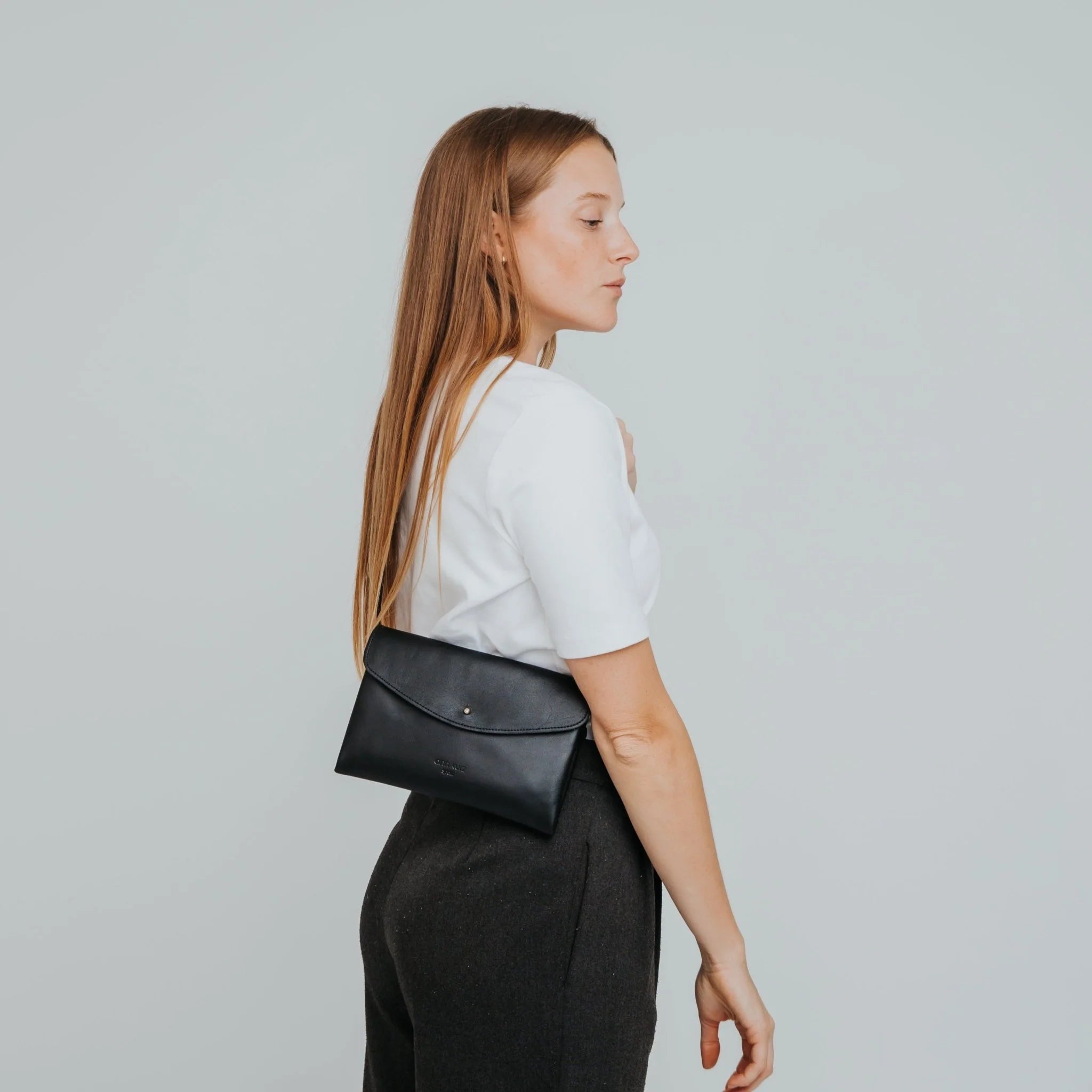 Cute Clutch | Nappa Black