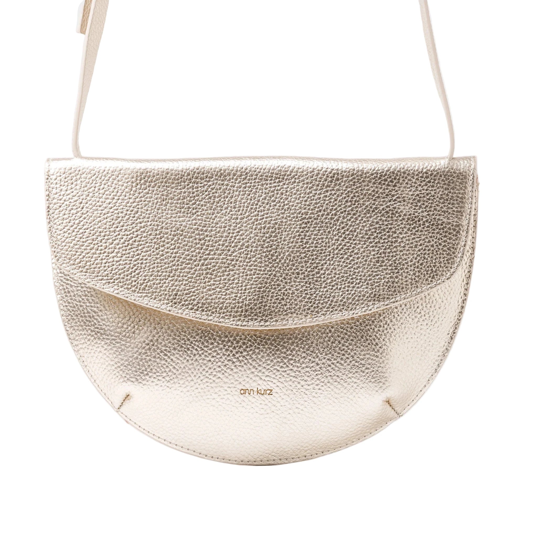 Grace Clutch | Metallic Champagne