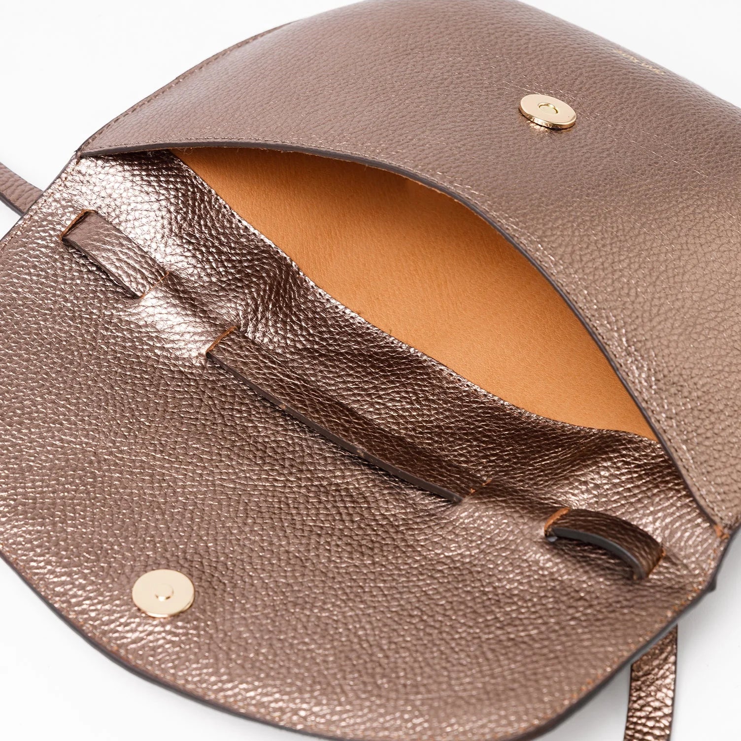 Grace Clutch | Metallic Champagne