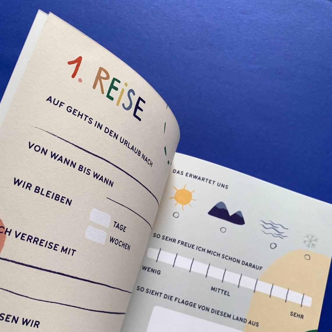 Buch | Reisetagebuch Meine Abenteuer