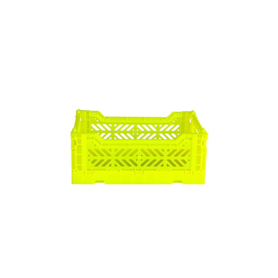Aykasa Klappbox Mini in der Farbe Neon Yellow bei Frau Rabe im Concept Store Die Halle