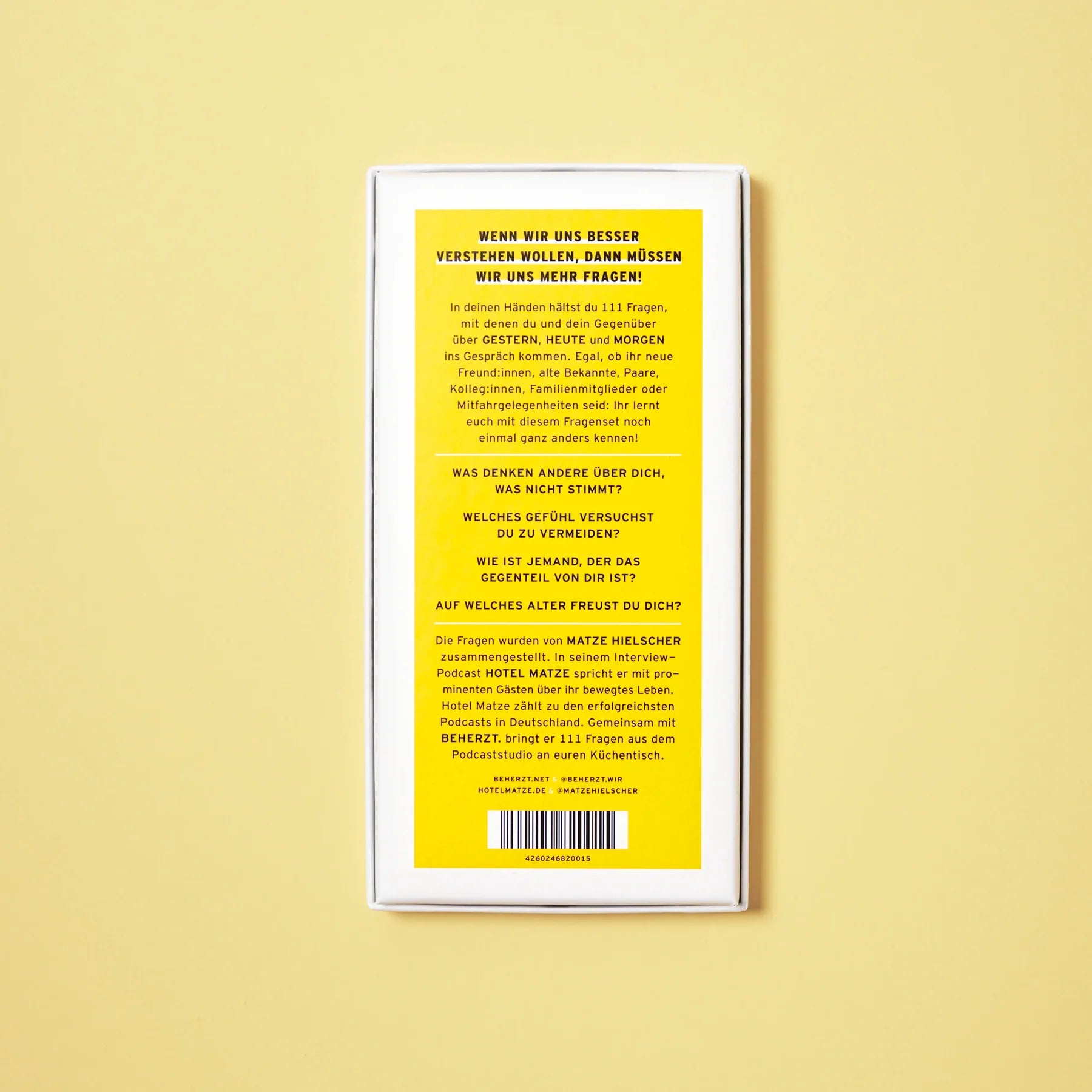 Kartenspiel | Darf ich dich das fragen?