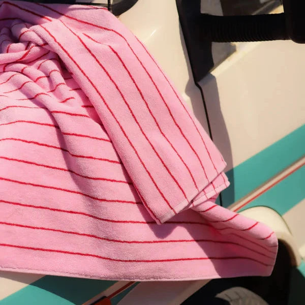 Badetuch Naram | Baby Pink & Ski Patrol