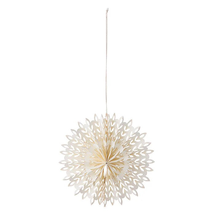 Papierstern Cosmic in Glitter mit einem Durchmesser von 20cm von Bungalow bei Frau Rabe im Concept Store Die Halle