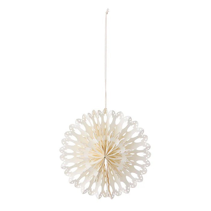 Papierstern Frost | Glitter 20 cm