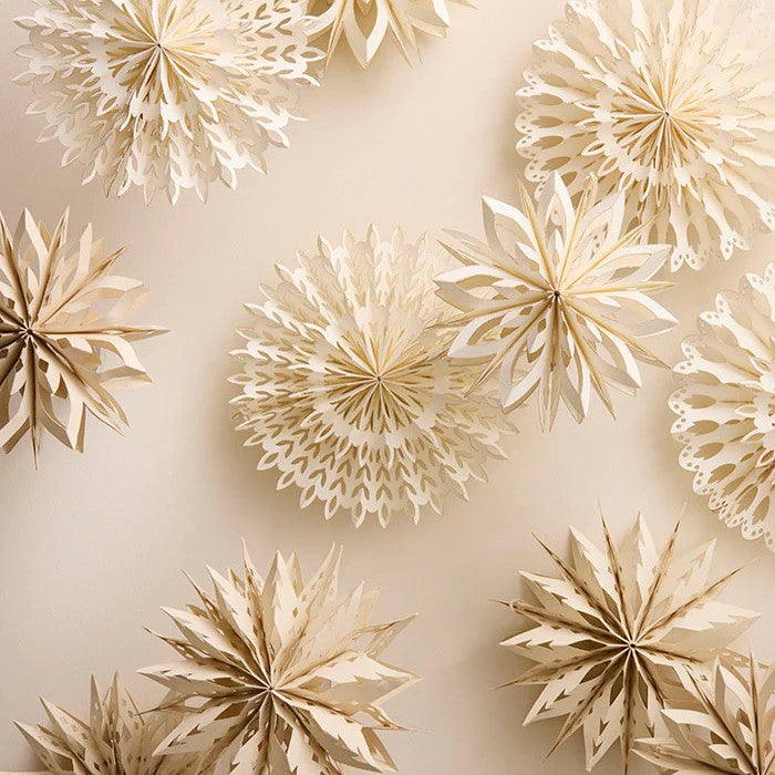 Papierstern Frost | Glitter 20 cm