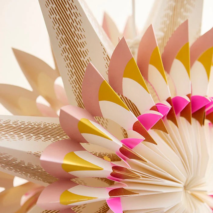 Papierstern Helios | Gold 70 cm