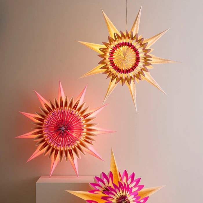 Papierstern Helios | Gold 70 cm