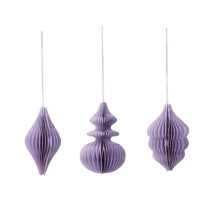 Wabenanhänger Isaz Heather | Lilac 3er Set