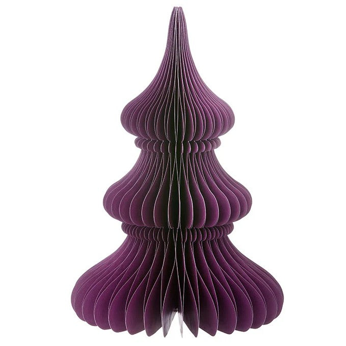 Wabentanne Noble in 30cm Höhe in der Farbe Plum von Bungalow bei Frau Rabe im Concept Store Die Halle in Tübingen