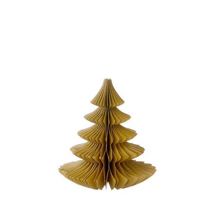 Wabentanne Pine in 16cm Höhe in der Farbe Ochre von Bungalow bei Frau Rabe im Concept Store Die Halle in Tübingen