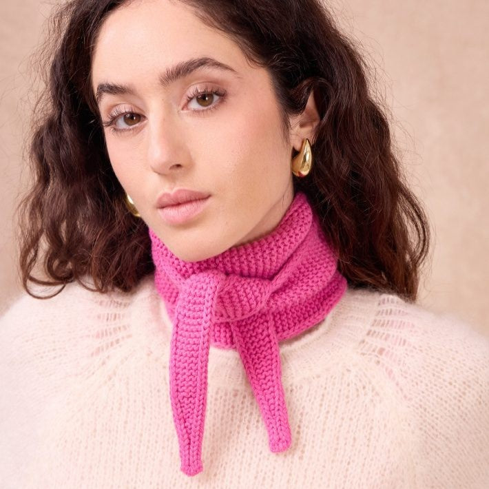 Strickschal Écharpe Sophie | Fuchsia