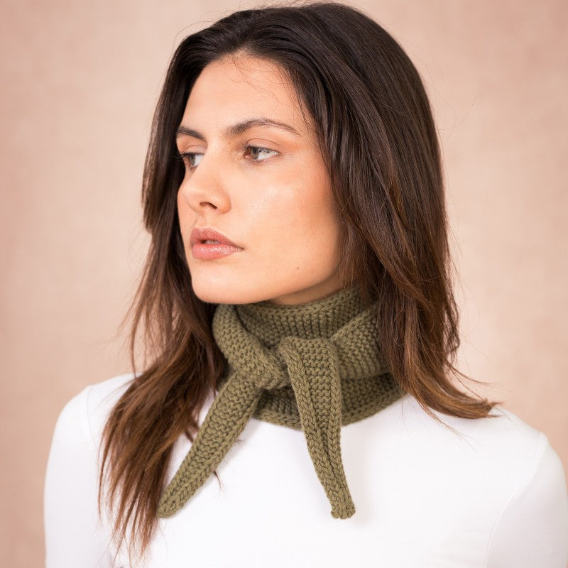 Schal Écharpe Sophie | Kaki