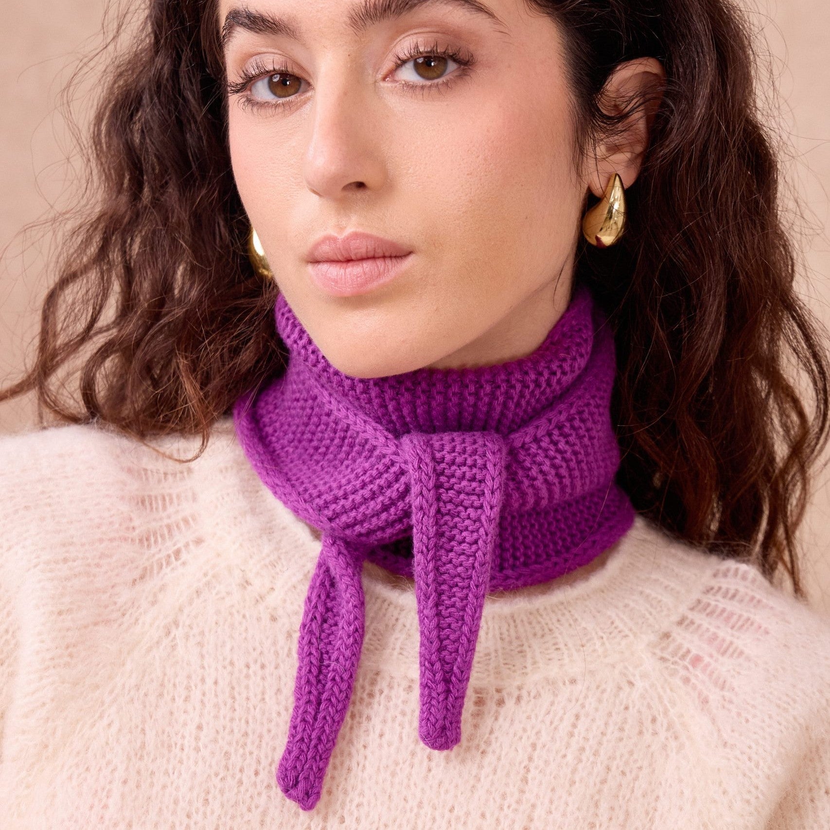 Schal Écharpe Sophie | Mauve