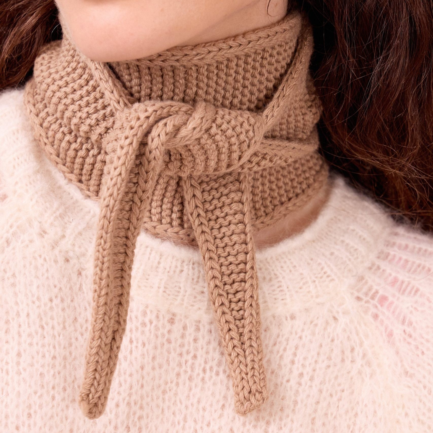 Schal Écharpe Sophie | Taupe