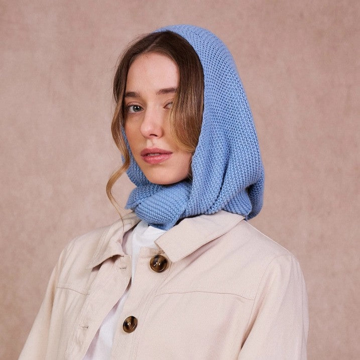 Strick Balaclava Nola | Bleu Clair