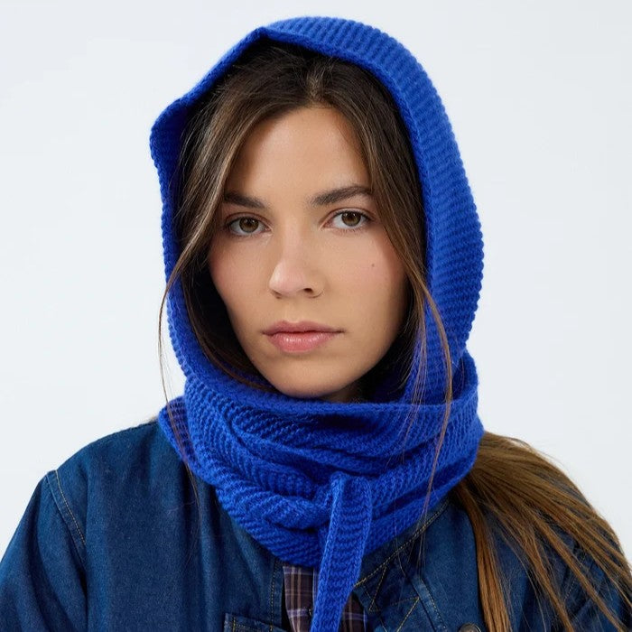Strick Balaclava Nola | Bleu Electrique