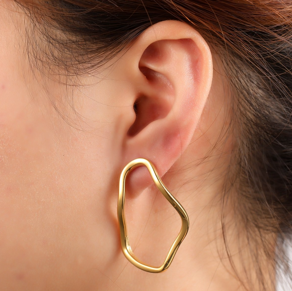 Ohrringe | Open Oister Stud