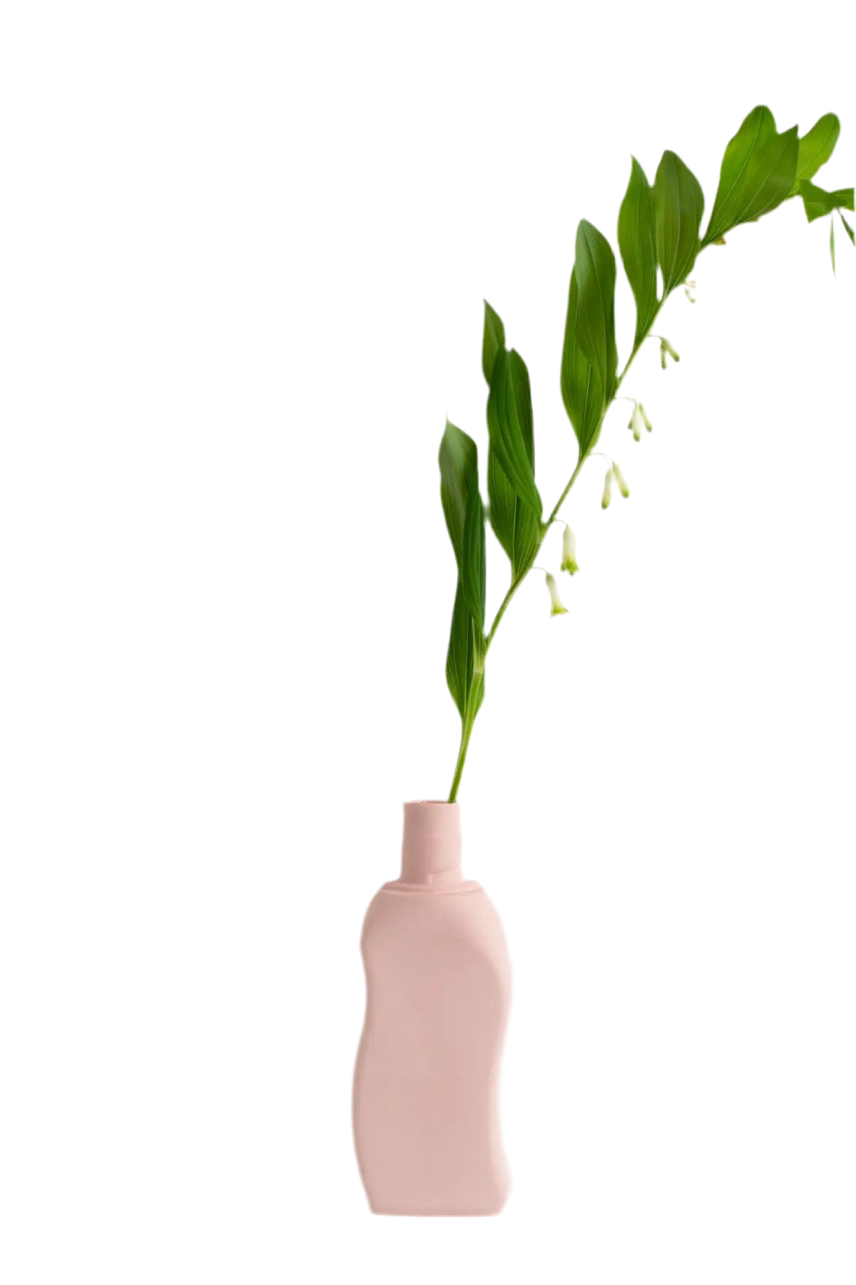 Portellan Bottle Vase #12 in powder von Foekje Fleur bei Frau Rabe im Concept Store Die Halle in Tübingen