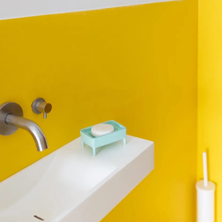 Seifenablage Bubble Buddy in Mint von foekje-fleur bei Frau Rabe im Concept Store Die Halle